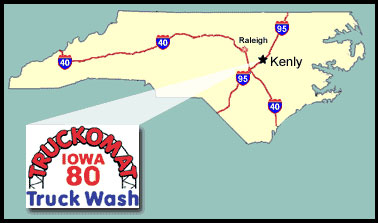 Kenly, North Carolina Map